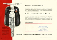 Kreidler Florett Prospekt 5.1962