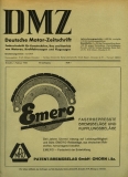 DMZ Deutsche Motor-Zeitschrift 1938 Heft 1