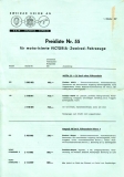 Victoria pricelist 1.10.1967