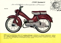 Victoria Mopeds und Kleinkrafträder Prospekt 12.1960