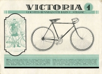 Victoria Fahrrad Programm 1920er Jahre