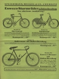 Esweco bicycle and motorcycle program 1931