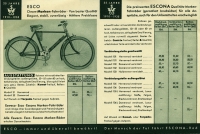 Esweco Fahrrad Programm 1935