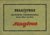 Magirus Fahrgestell MLA and MLO Partlist 6.1929