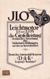 Ilo motorcycle and motors brochure ca. 1924