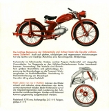 Imme R 100 Prospekt 1950er Jahre