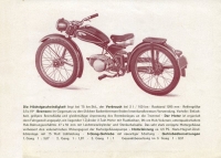 Imme R 100 Prospekt 1950er Jahre