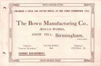 Preview: Bown`s Motor Cycles (GB) Prospekt 1914 Preview: Bown`s Motor Cycles (GB) Prospekt 1914