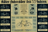 Adler Fahrrad Programm 1934