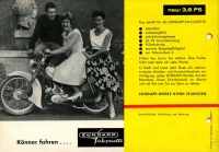 Zündapp Falconette Prospekt 1960