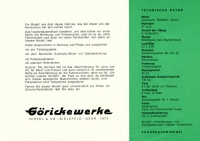 Preview: Göricke Mofa Modell 325 Prospekt ca. 1965 Preview: Göricke Mofa Modell 325 Prospekt ca. 1965