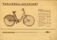 Schmitz Fahrrad Programm 1938/39