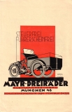 Mayr Dreiräder Prospekt 1932