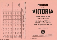 Victoria Preisliste 10.1955