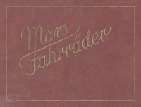 Mars Fahrrad Programm ca. 1900 Teil 1