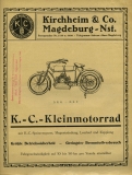KC Kleinmotorrad Prospekt ca. 1922