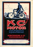 KC bicycle motor brochure 1922