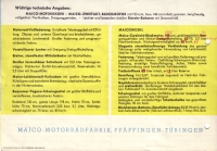 Preview: Maico Programm 1952
