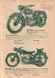 Preview: Maico M 150 und 125 Prospekt 1950er Jahre