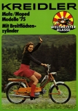 Kreidler program Mofa Mopeds 1975