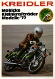 Kreidler program Kleinkrafträder 1977