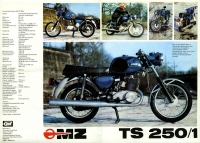 Preview: MZ TS 250/1 Prospekt 1976 Preview: MZ TS 250/1 Prospekt 1976