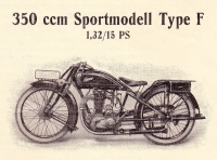 Schüttoff 350 ccm Prospekt 9.1927