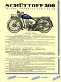 Preview: Schüttoff 200 ccm u. 300 ccm Prospekt ca. 1931