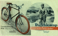 Buschkamp bicycle and motorcycle brochure 1936