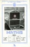 Mathis Programm 1931