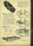 Preview: Diamant Silber-Chrom Fahrrad Prospekt 1935