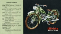 Preview: Göricke Motorfahrrad Prospekt ca. 1938