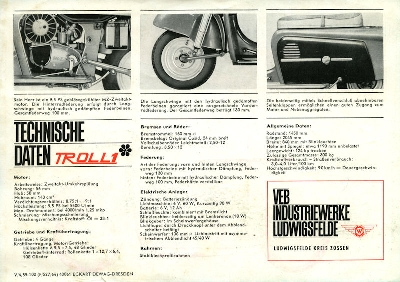 IWL Troll 1 Roller Prospekt 1964