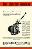 Böhmerland Getriebe Prospekt 1935