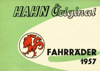 Hahn bicycle brochure 1957