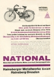 National Motorfahrrad brochure 1931