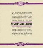 Nestoria 349 ccm brochure ca. 1925