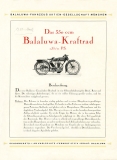 Balaluwa 350 ccm OHV Prospekt 1924