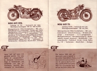 NSU Motorrad Programm 1937