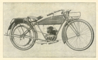 Orionette Motorrad 3 PS Prospekt 1924