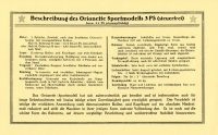 Orionette Programm 1926/27