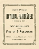 National bicycle brochure 1907