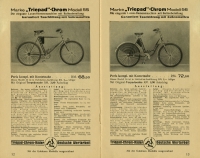 Triepad bicycle program 1935