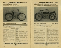 Triepad bicycle program 1935