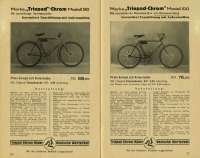 Triepad bicycle program 1935