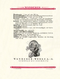 Preview: Wanderer Zweizylinder Modell 5,4 PS Prospekt 2.1925 Preview: Wanderer Zweizylinder Modell 5,4 PS Prospekt 2.1925