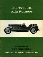 Alfa-Romeo Type RL Profile Publications No. 14