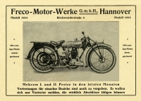 Freco Werbung 1924