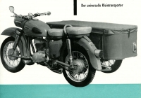 Preview: MZ ES 250/1 mit Lasten-SW Prospekt 1965