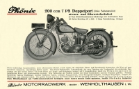 Phönix 200 ccm brochure 1933-35